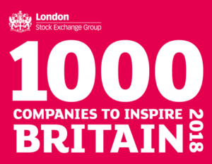 AJN identified in LSE's 'Companies to Inspire Britain' report